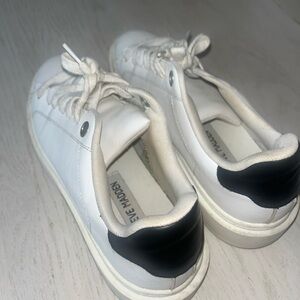 White/Black Steve Madden Sneakers